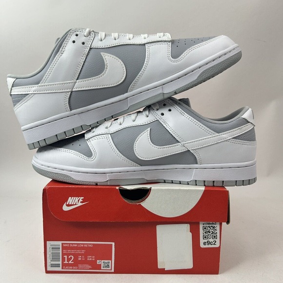 Nike Shoes Dunk Low Retro “White Neutral Grey” 2024 - Picture 3 of 5